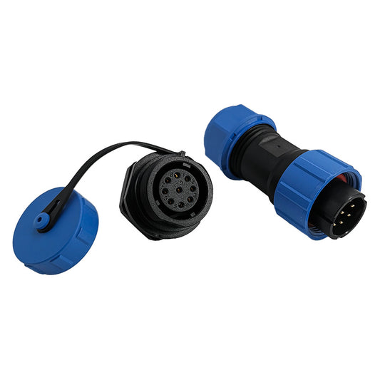 EW SP17 9 Pin Panel Mount Power Connector