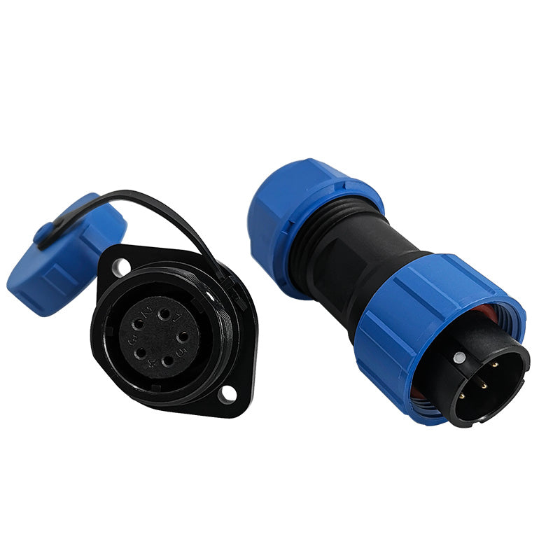 EW SP17 5 Pin Circular Plastic Wire Connector Plastic