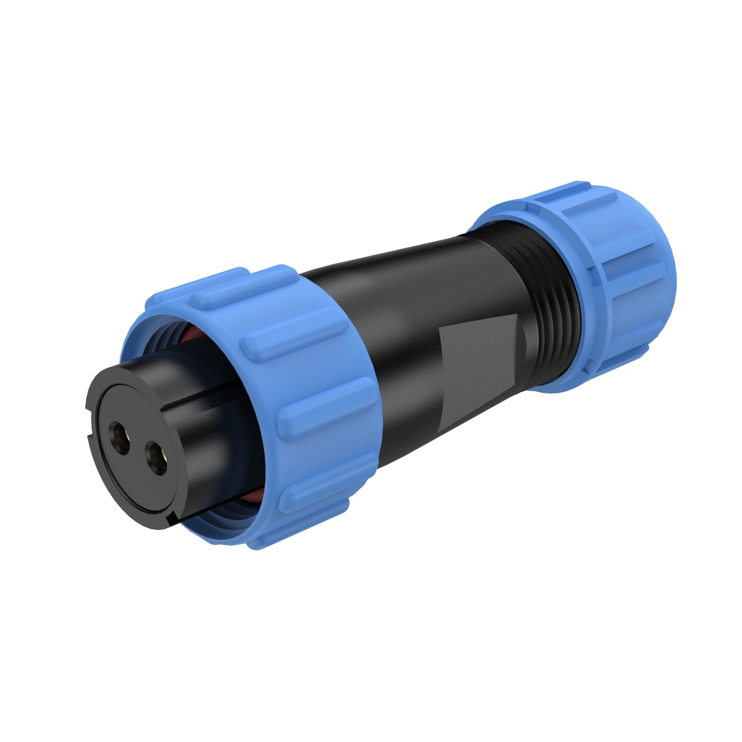 EW SP13 2-poliger IP68-Rundsteckverbinder aus Kunststoff