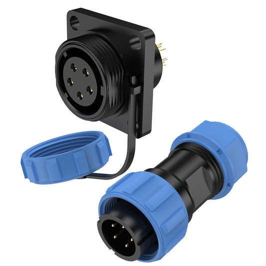 EW SP17 5 Pin Flange Circular Connector Electrical