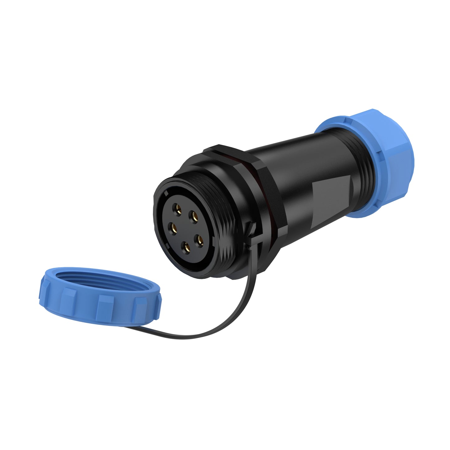 EW SP21 5C Pin Standard Circular Connector Plastic