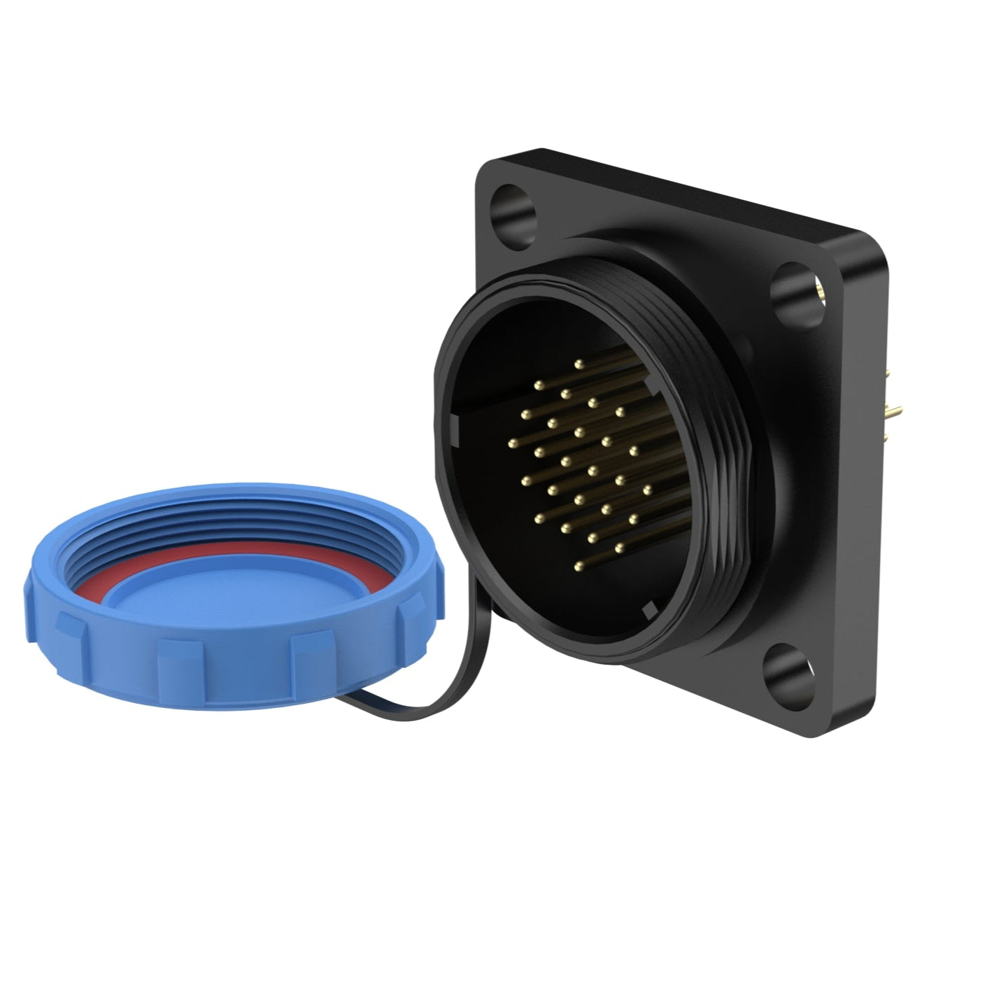 EW SP29 26 Pin Flange Circular Power Connector Types
