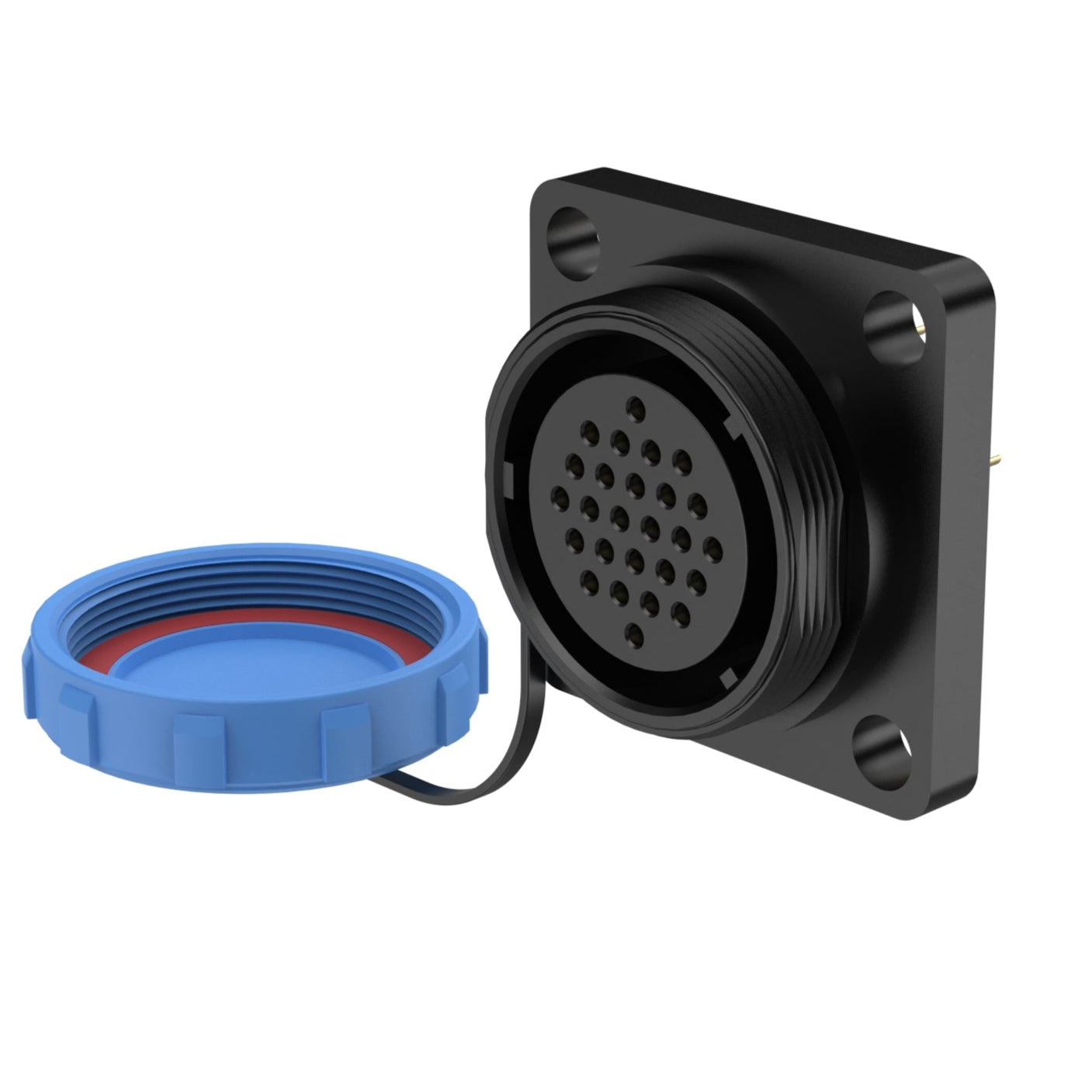 EW SP29 26 Pin Flange Circular Power Connector Types