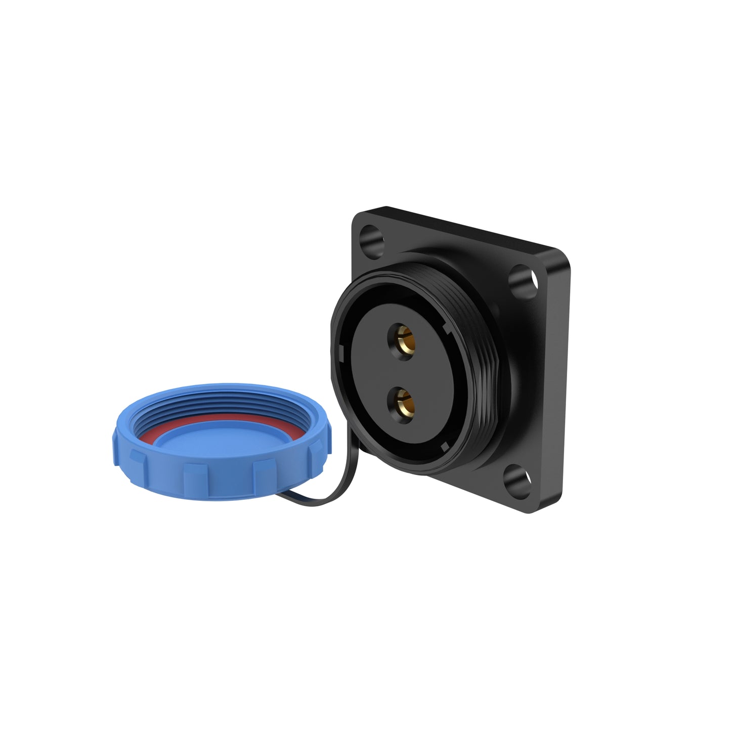 EW SP29 2 Pin Flange Circular Connector Electrical