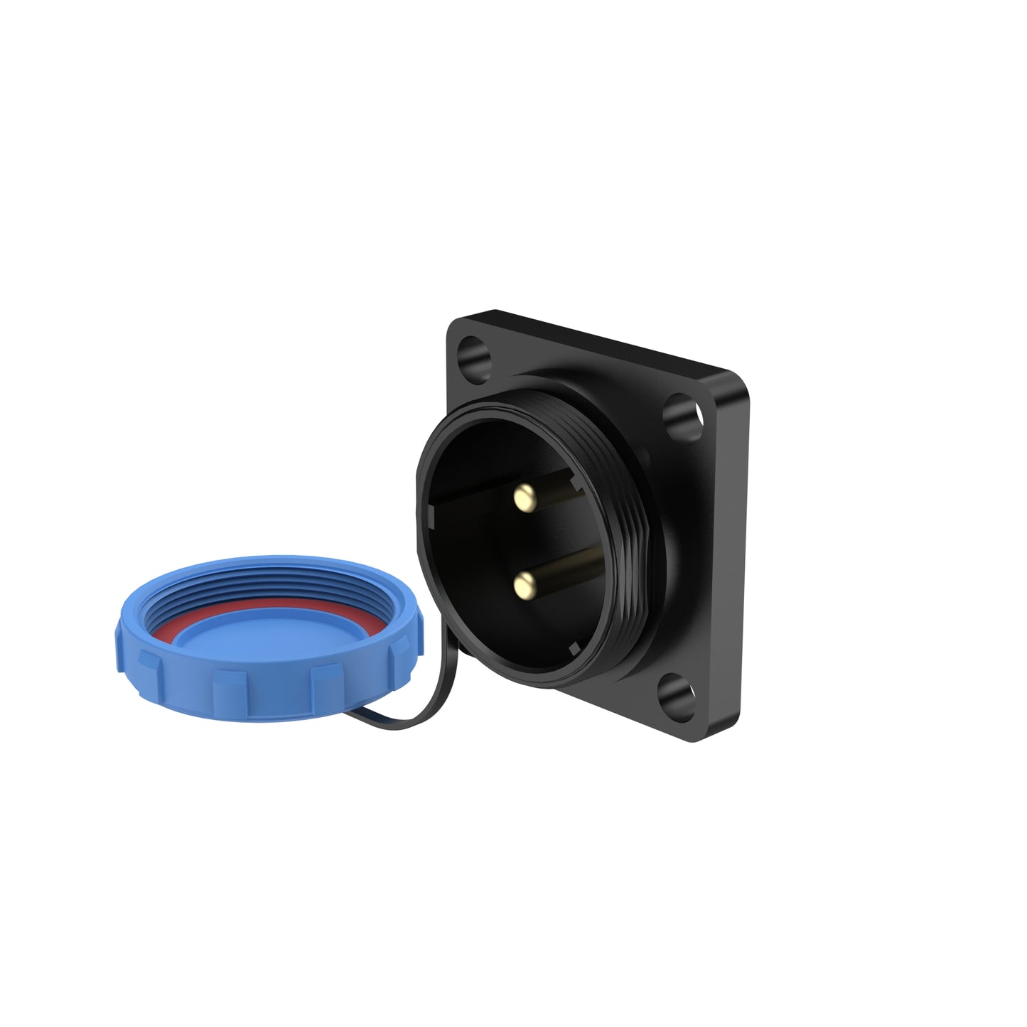 EW SP29 2 Pin Flange Circular Connector Electrical