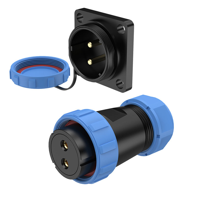EW SP29 2 Pin Flange Circular Connector Electrical