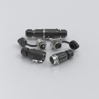 EW LP16 2 Pin Electrical Waterproof Circular Plug Connector