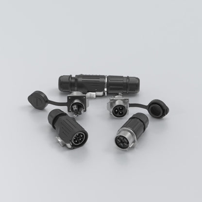EW LP28 2 Pin Industrial Panel Mount Connector