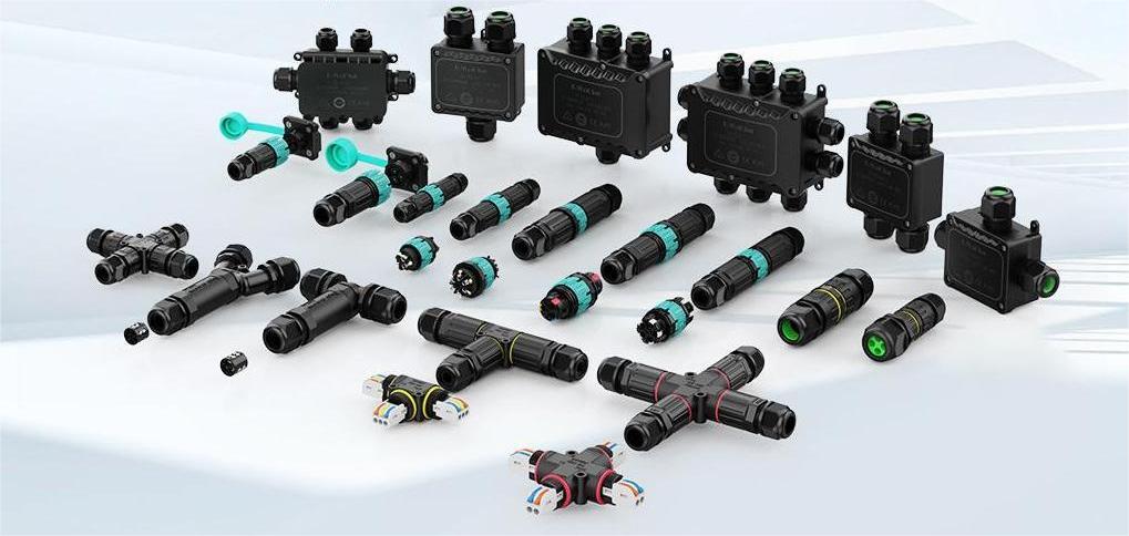  IP68 waterproof industrial connector