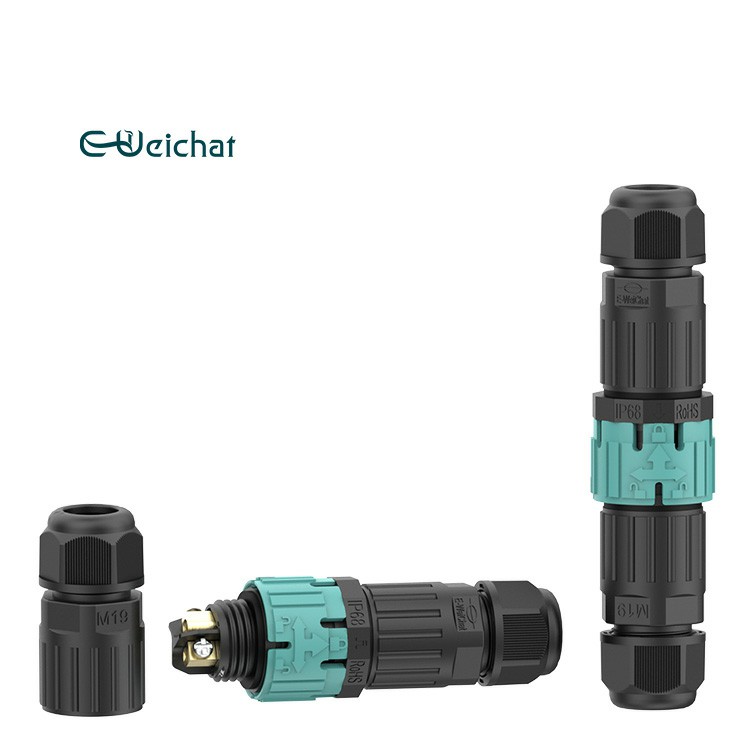 3 Pin Male Female Connector For Electric Equimpment EW-M19