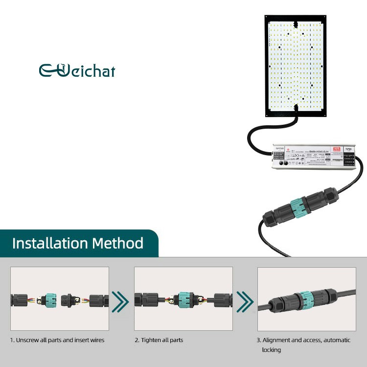 3 Pin Male Female Connector For Electric Equimpment EW-M19