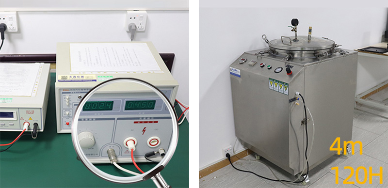 Electric trength test