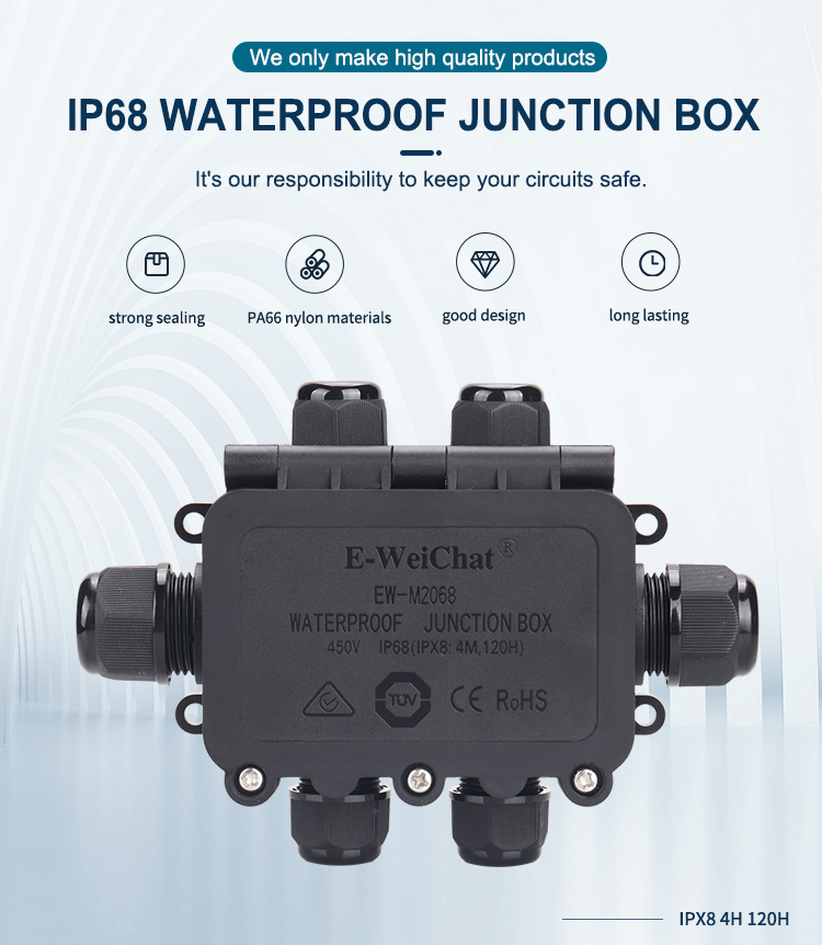 plastic junction box